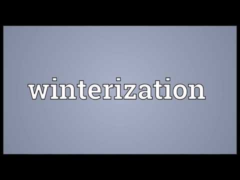 image-When should you Dewinterize a house?