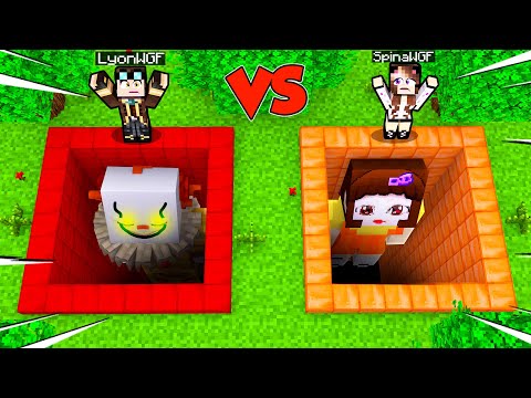 NON SCEGLIERE IL BUCO SBAGLIATO DI LUCKY BLOCK SU MINECRAFT!!!