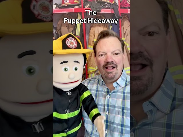 Vídeo relacionado con 25 Caucasian Fireman Full Body Puppet by Silly Puppets