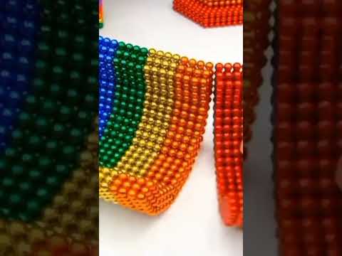 Magnetic Balls ASMR Educational Toys #26k #shorts  #viral  #trending