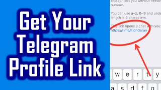 How to Get Your Telegram Profile Link! (NEW)