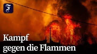 Portugal: Schwere Waldbrände nähern sich Wohnhäusern