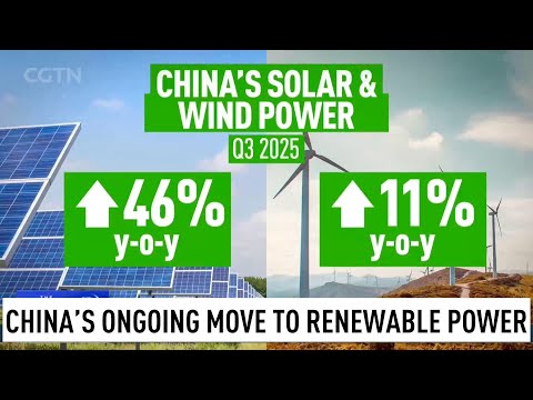 China's surge in green power production