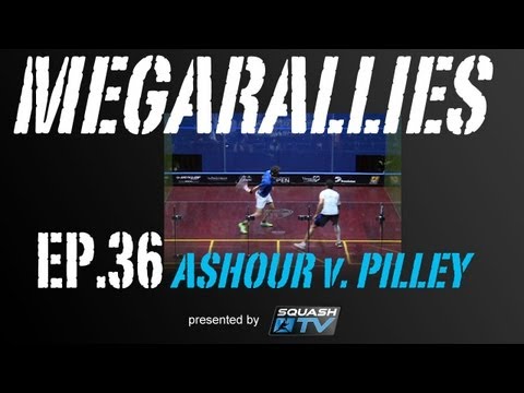 Squash : MegaRallies - Ramy Ashour v Cameron Pilley - EP.36