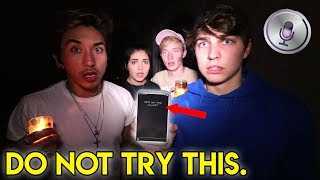 DO NOT TALK TO SIRI DURING THE MIDNIGHT GAME (3am challenge)