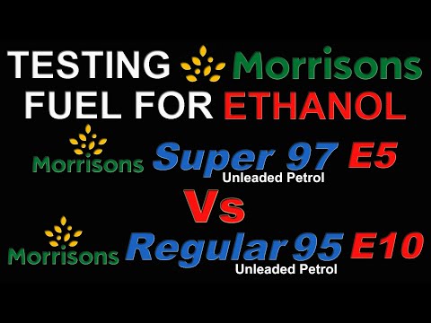 I tested MORRISONS petrol and FOUND??? ⛽ Super Unleaded 97 E5 Vs Regular 95 E10 for Ethanol 7/22
