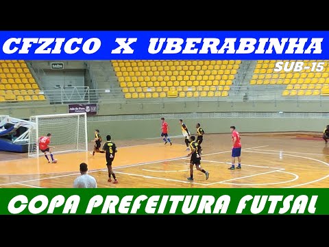COPA PREFEITURA FUTSAL 2023 - CFZICO X UBERABINHA - SUB15 - ESTÁDIO MUNICIPAL DE JUIZ DE FORA