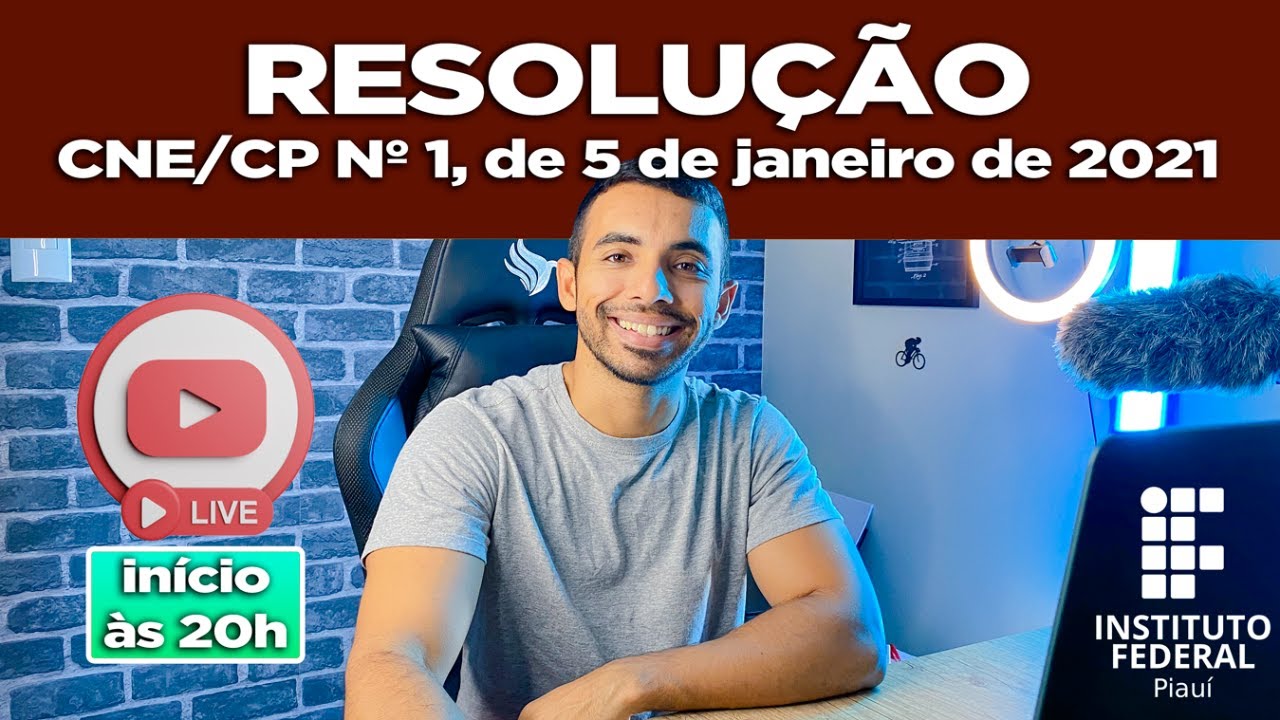 🔴 RESOLUÇÃO CNE/CP Nº 1, DE 5 DE JANEIRO DE 2021