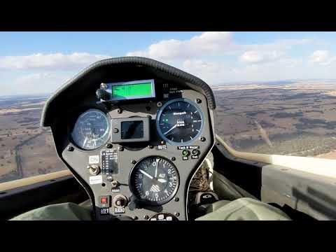 Low-Level Fly-Over in a Glider