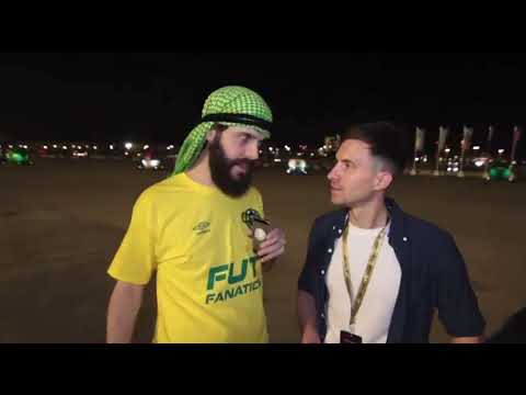 defante falando inglês com os gringos no Qatar é um dos melhores acontecimentos dessa copa