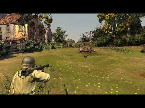 Company of Heroes 2:  Bazooka Vs Cow