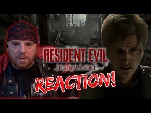 Krimson KB Reacts - IS LEON GONNA DIE?! - Resident Evil Requiem - 4th Trailer