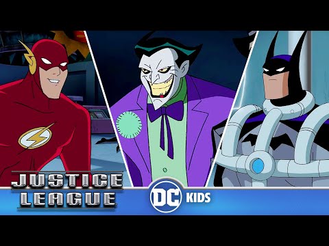Can The Flash Rescue Batman from The Joker? | Justice League | @dckids
