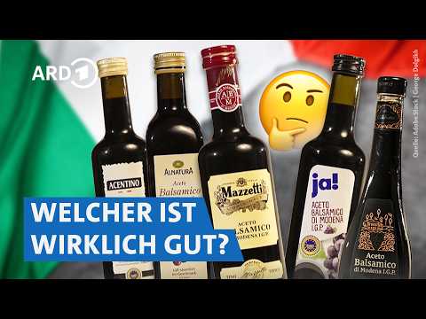 Video Thumbnail: Aceto Balsamico di Modena aus dem Supermarkt im Test | Marktcheck SWR