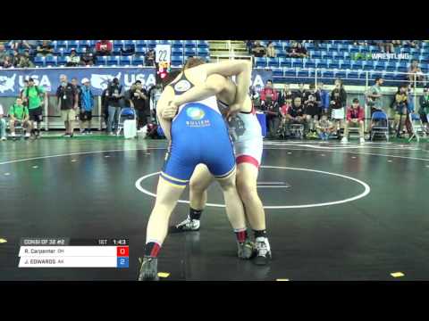 Cadet GR 220 Consi of 32 #2 - RJ Carpenter (OH) vs. Jason EDWARDS (AK)