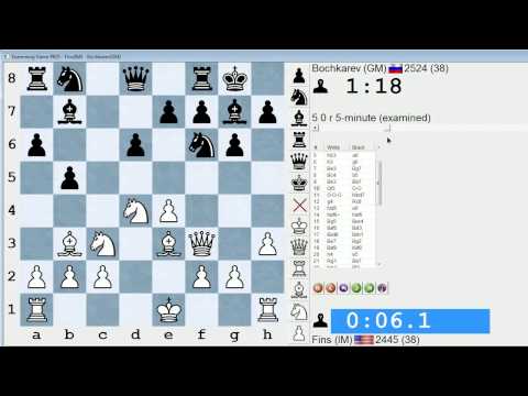 Blitz Chess #265: IM Bartholomew vs. GM Bocharov (Sicilian Defense)