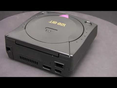 DreamCast Opaque BLACK 128bit shell turntable preview