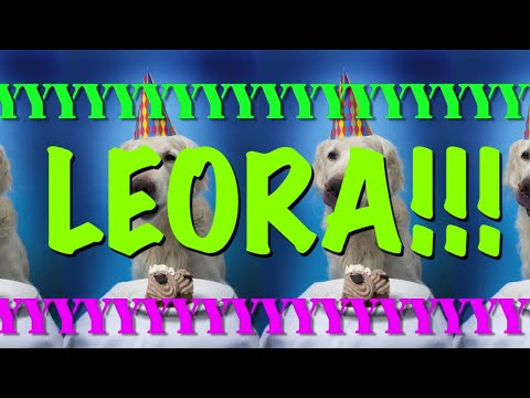 HAPPY BIRTHDAY LEORA! - EPIC Happy Birthday Song
