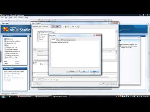 Creating a SQL Server Reporting Services (SSRS) report with drill down functionality.