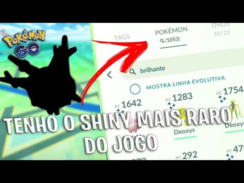 SE VOCÊ TEM ESSE SHINY VOCÊ TEM O SHINY MAIS RARO DE TODOS - MEUS MAIS DE 1000 SHINY
