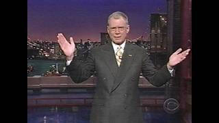 Late Show with David Letterman - May 20th, 2002