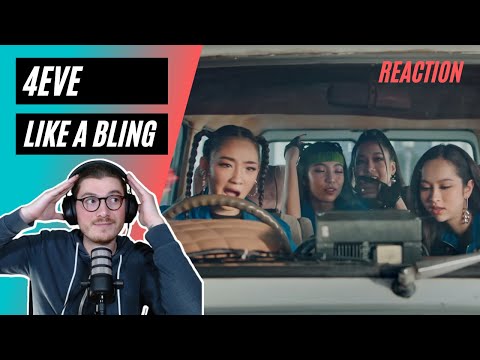 Farang (German) react to 4EVE - LIKE A BLING (Prod. by BOTCASH) in English