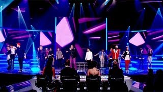 The Finalists sing Chaka Khan&#39;s Ain&#39;t Nobody - Live Week 3 - The X Factor UK 2012