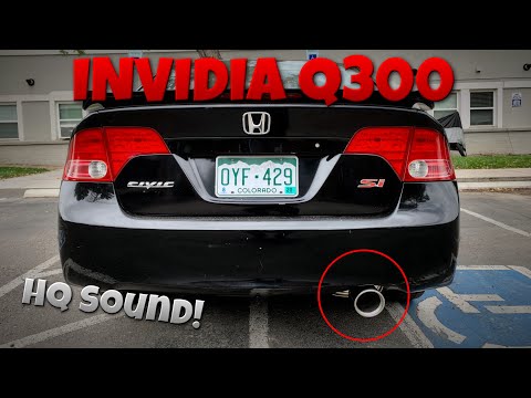HQ Sound | Invidia Q300 Catback Exhaust | Civic Si Fa5 (Use Headphones for Best Representation)