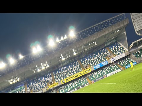 Celtic boys v st Mary’s free kick