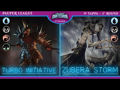 MTG PAUPER - Turbo Initiative vs Zubera Storm- LPMartesana