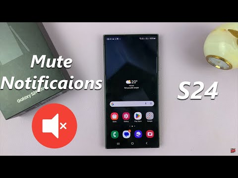 Samsung Galaxy S24 / S24 Ultra - How To Mute All Notifications