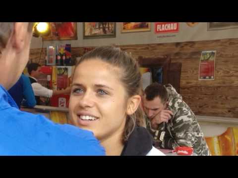 Laura Feiersinger zu Gast bei der "Bike Night Flachau"