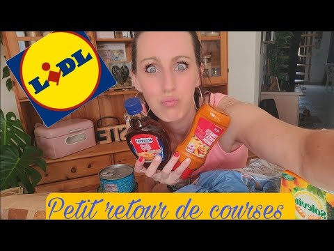 Retour de courses Lidl !!! 🙃😉