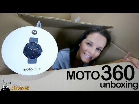 Motorola Moto 360 unboxing