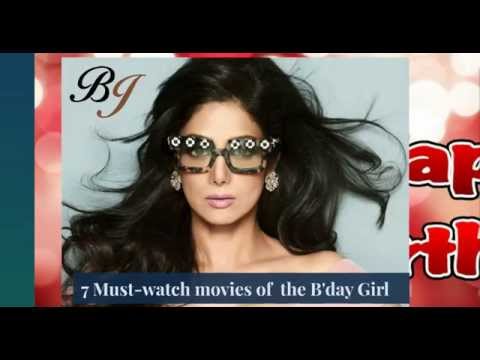 Happy Birthday Sridevi!