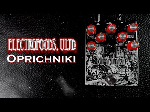 Electrofoods Oprichniki Fuzz || Guitar & Bass Demo