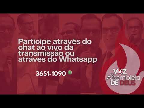 Voz da Assembleia de Deus em Quirinópolis GO | AO VIVO 19/05/2026 Com o Pr. Célio Carlos Martins