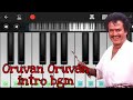 Oruvan oruvan mudhalali song intro bgm keyboard notes|Music Love|SPB|ARR|Rajinikanth|Perfect Piano|