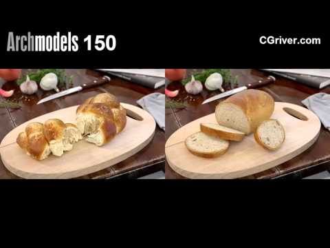 Evermotion Archmodels Vol. 150 - Photo-Realistic 3D Food and Bakery - CGriver.com