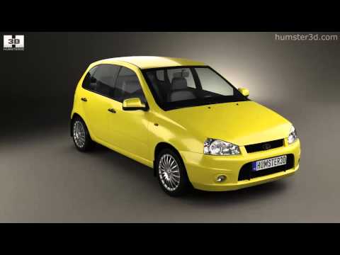 Lada Kalina (1119) hatchback Sport 2014 3D model by 3DModels.org