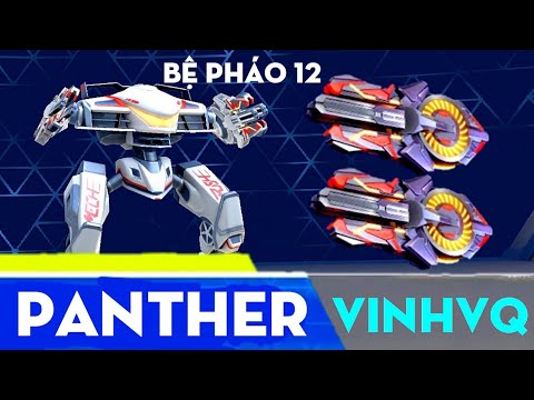 [Mech Arena VN#78] Panther with disc launcher 12, Panther dùng bệ pháo 12