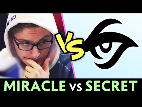 MIRACLE vs Team Secret — Cancer Lancer vs Matu, Puppey, Zai party