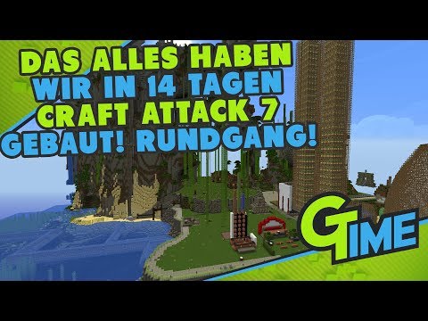 RUNDGANG BEI TRYMACS REWI SPARK RUMATHRA UND UNS! - MINECRAFT CRAFT ATTACK 7 DEUTSCH | GAMERSTIME