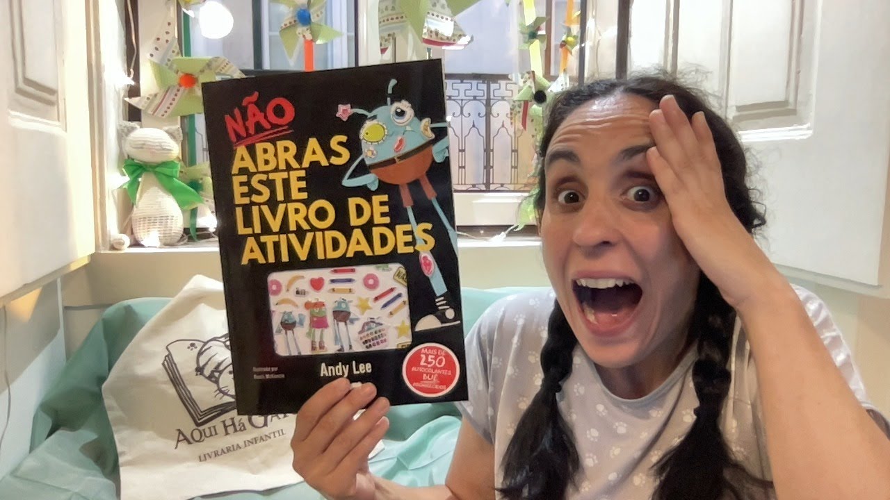 Boa Noite Histórias: Não abras este livro atividades