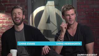 chris evans laughing like a dork for a good 8 minutes