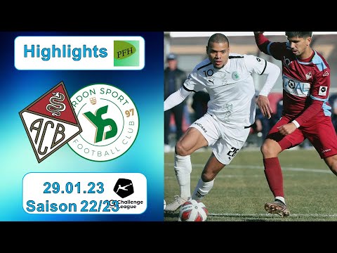 Highlights: AC Bellinzona vs Yverdon - Sport FC (29.01.2023)