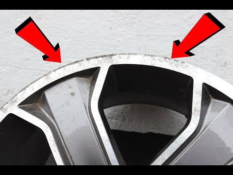 How to repair Alloy wheel Rims without painting! Video