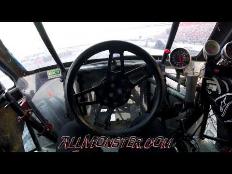 Hooked Monster Truck Helmet Cam and On Board Bristol 2015