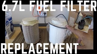 Ram 6.7L Cummins BOTH Fuel Filter Replacement *HOW-TO*