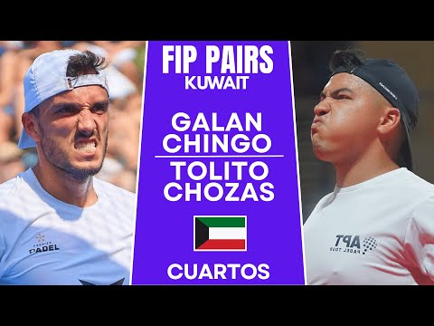 QUARTERFINALS | Galan & Chingotto VS Tolito Aguirre & Chozas | KUWAIT | FIP WORLD CUP PAIRS